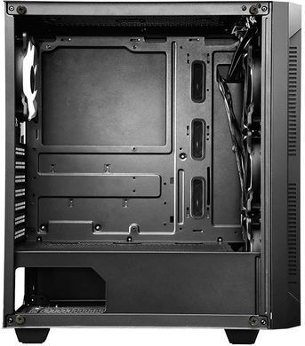 Корпус Chieftec HUNTER 4x120mm A-RGB, ATX, без БЖ, Black (GS-01B-OP) [402920]