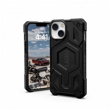 Чохол-накладка Urban Armor Gear Monarch Pro Magsafe для Apple iPhone 14 Black (114028114040) [601669]