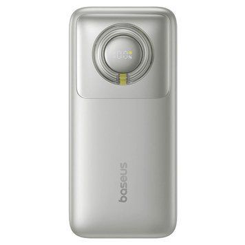 Зовнішній акумулятор Baseus Free2Pull Power Bank with Retractable Cable 20000mAh 65W Lunar gray (P10073700843-00) [806530]
