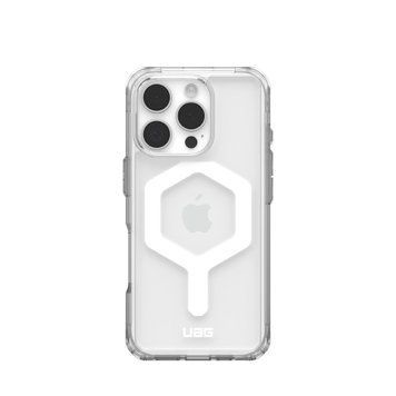 Чохол-накладка Urban Armor Gear Magsafe для Apple iPhone 16 Pro Plyo Ice/White (114480114341) [616753]