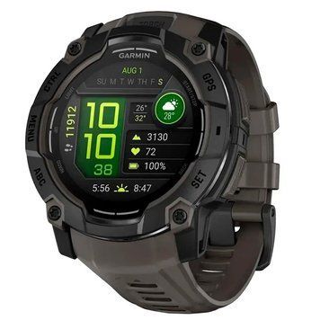 Смарт-годинник Garmin Instinct 3 50mm AMOLED Black with Charcoal Silicone Band (010-03020-40) [608235]