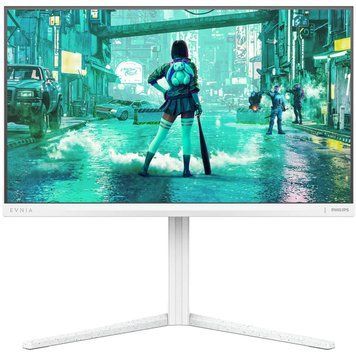 Монітор TFT 23.8" Philips 24M2N3201P, Fast IPS, 260Hz, 0,3ms, HDMI, DP, HAS, Pivot, білий (24M2N3201P/00) [405605]