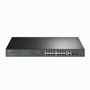 18-портовий гігабітний комутатор з 16 РоЕ+ портами, (TL-SG1218MP) [501157]