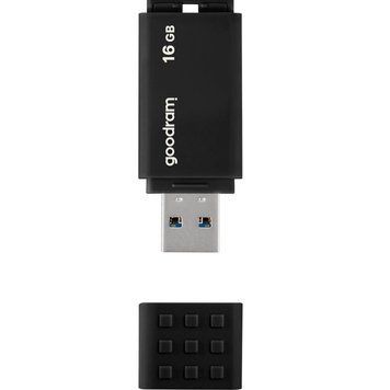Флеш-накопичувач USB3.2 16GB Goodram UME3 Black (UME3-0160K0R11) [607088]