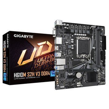 Материнська плата Gigabyte Socket 1700 (H610M S2H V3 DDR4) [607775]