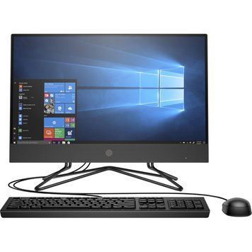 Моноблок 21.5'' HP 200 G4 i5-1235U/8GB/512Gb SDD/DVD-WR/K&M/WiFi/DOS/Iron Gray (6D418EA) [40589]