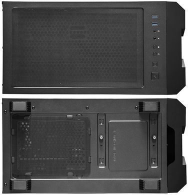 Корпус Chieftec HUNTER 4x120mm A-RGB, ATX, без БЖ, Black (GS-01B-OP) [402920]