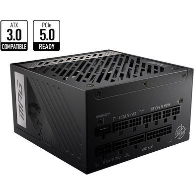 Блок живлення MSI 850W (MPG A850G PCIE5) [611077]