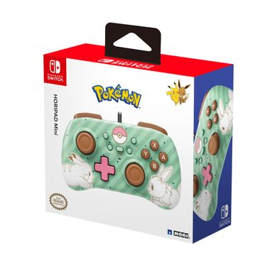 Hori Геймпад провідний Horipad Mini (Pikachu & Eevee) для Nintendo Switch, Green (873124009040)