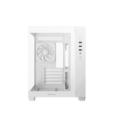 Корпус DeepCool CG330 3F White без БЖ (R-CG330-WHNGM3-G) [618113]
