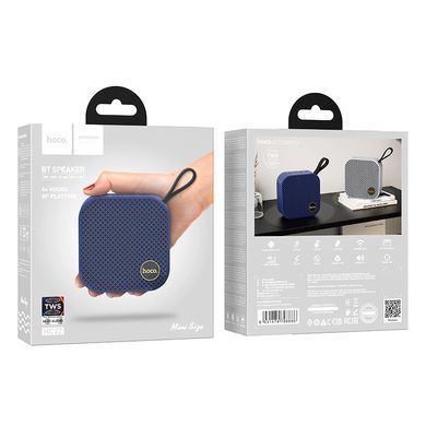 Портативна колонка HOCO HC22 Auspicious sports BT speaker, 5W, Blue (6931474798886) [806327]