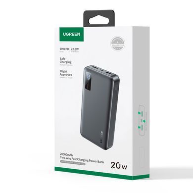 Зовнішній акумулятор UGREEN PB312 20000mAh PD 20W (UGR-25683) [806660]