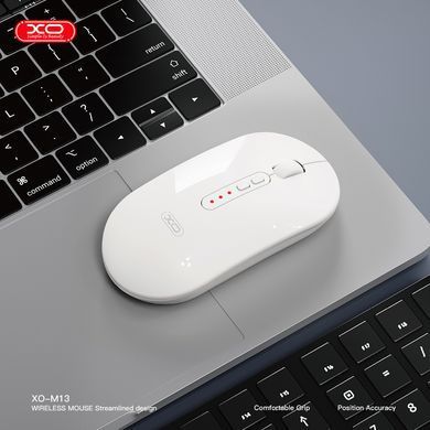 Миша XO M13 Tri-mode Bluetooth Wireless Silent White (M13 White) [202536]