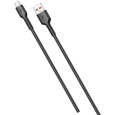Кабель SkyDolphin S07V TPE High Elastic Line USB - micro USB (M/M), 1 м, Black (SDUSB-000598) [604207]