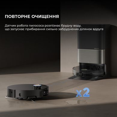 Робот-пилосос Dreame X50 Ultra Complete Black (RLX85CE-4-BL) [610652]
