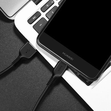 Кабель HOCO X13 USB to Type-C 3A, 1m, PVC, PVC connectors, Black (6957531061182) [805470]