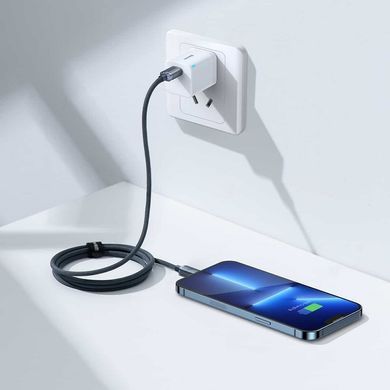 Кабель Baseus Crystal Shine Series Fast Charging Data Cable Type-C to iP 20W 1.2m Black (CAJY000201) [802538]