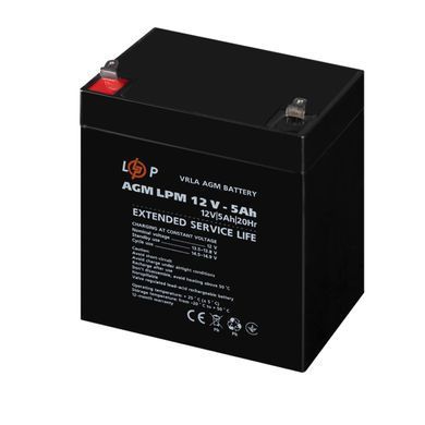 Акумулятор AGM LPM 12V - 5 Ah (LP3861) [900093]