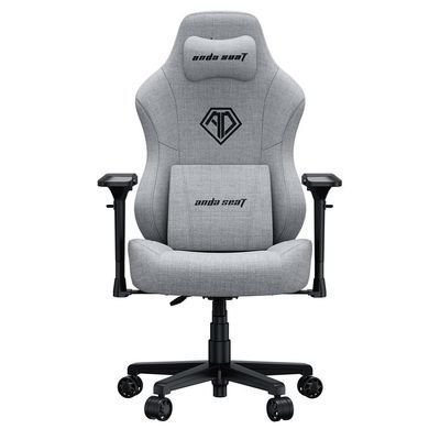Крісло для геймерів Anda Seat Phantom 3 Pro Size L Grey Fabric (AD18YC-06-G-F) [620621]