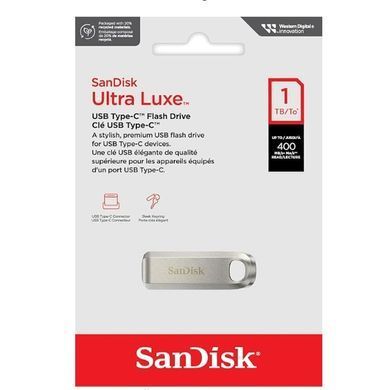 Флеш-накопичувач SanDisk USB 3.2 Gen1 Ultra Luxe Type-C 1Tb (400Mb/s) (SDCZ75-1T00-G46) [803136]