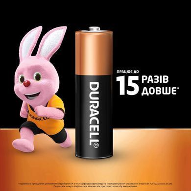 Лужні батарейки Duracell AA, 18 шт. (5006192/5014449) [203682]