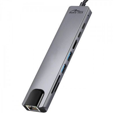 USB-хаб Media-Tech USB Type-C 8-в-1 (MT5046) [613990]