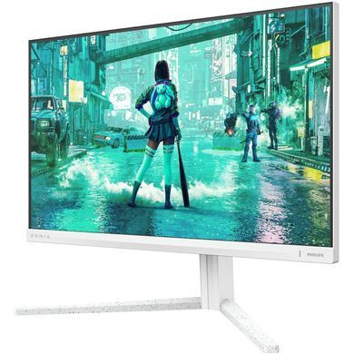 Монітор TFT 23.8" Philips 24M2N3201P, Fast IPS, 260Hz, 0,3ms, HDMI, DP, HAS, Pivot, білий (24M2N3201P/00) [405605]