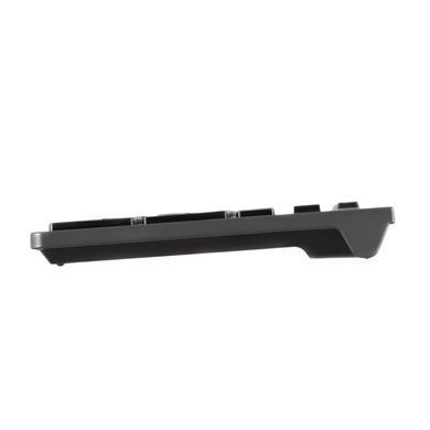 Клавіатура мембранна 2E KS280 120key, WL/BT, EN/UK/RU, silent, чорно-сіра (2E-KS280WBGR_AK) [13630]