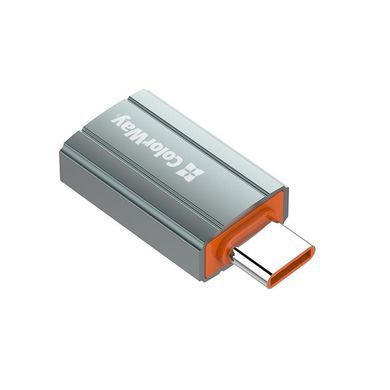 Адаптер Colorway USB - USB Type-C V 3.0 (F/M) Gray (CW-AD-AC) [603955]