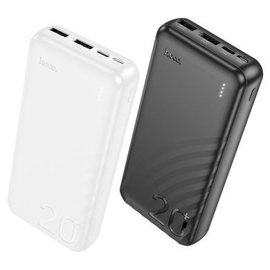 Зовнішній акумулятор HOCO J123A Element power bank(20000mAh) Black (6942007612067) [806285]