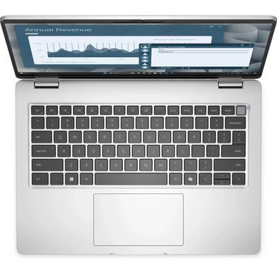 Ноутбук Dell Pro 14 14" FHD+ IPS AG, AMD R5-220, 16GB, F512GB, UMA, Win11P, сріблястий, US клавіатура (BTO507PC14255UA_W11P) [114696]