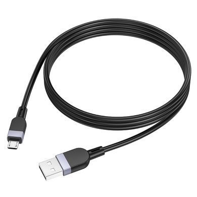 Кабель HOCO X109 Energy silicone charging data cable Micro (L=1M) Black (6942007636223) [804386]