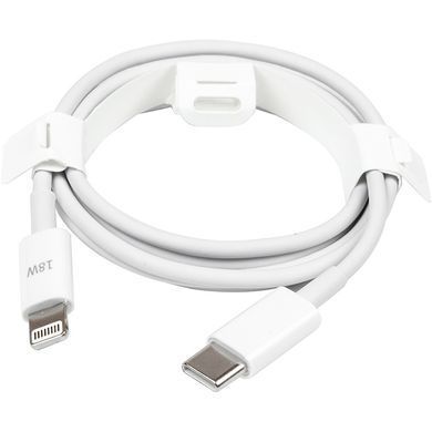 Кабель PowerPlant USB Type-C - Lightning (M/M), 18W, 1 м (CA913268) [604368]