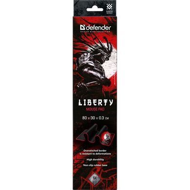 Ігрова поверхня Defender Liberty 800х300х3мм, тканина + гума (50562) [401366]