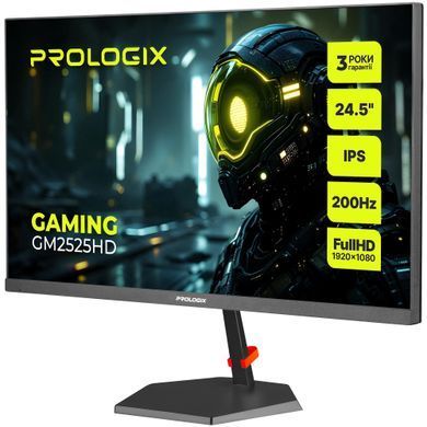Монітор Prologix Gaming 24.5" IPS Black 200Hz (GM2525HD) [605607]