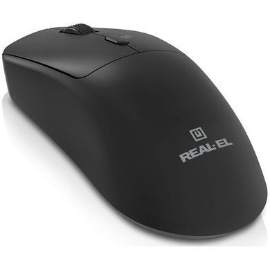 Миша бездротова REAL-EL RM-317W Black (EL123200052) [615563]