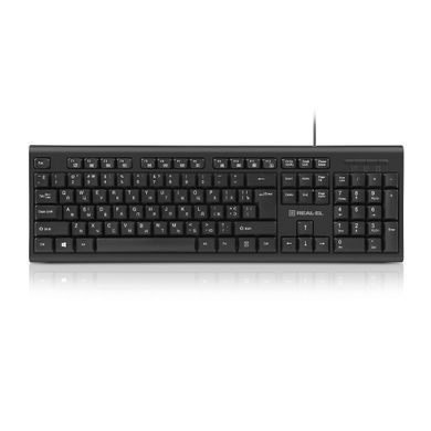 Клавіатура REAL-EL RK-507 Black (EL123100050) [619467]
