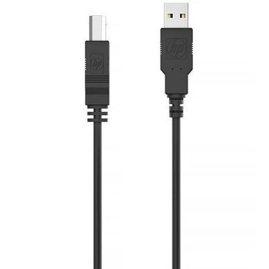 Кабель USB 2.0 AM-BM, 3.0 м, чорний, HP (DHC-PT100-3M) [402463]