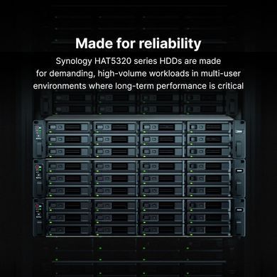 Жорсткий диск Synology 3.5" 8TБ SATA 7200 (HAT5320-8T) [113190]