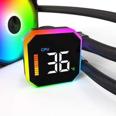 Система охолодження для комп&rsquo;ютерного процесора MULTI SOCKET BLACK HYPERFLOW DIGITAL 360 MONTECH (HYPERFLOW DIGITAL 360 (B)) [502825]