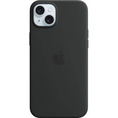 Чохол-накладка Apple Silicone Case with MagSafe для Apple iPhone 15 Plus Black (MT103) [616511]