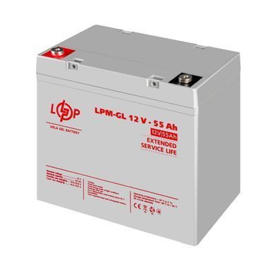 Аккумулятор гелевий LPM-GL 12V - 55 Ah (LP15266) [900310]