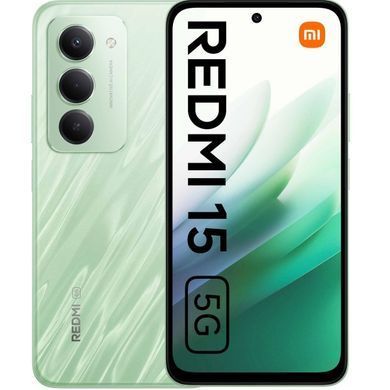 Смартфон Xiaomi (Redmi 15 5G 8/256GB Ripple Green_EU) [613577]
