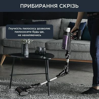 Пилосос Rowenta безпровідний X-Force 9.6 Allergy, 200Вт, конт пил -0.44л, автон. робота до 45хв, НЕРА, чорно-фіолетовий (RH2037WO) [12344]