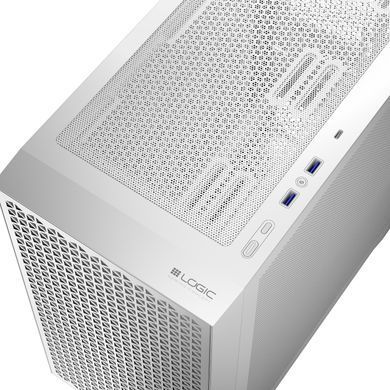 Корпус LogicConcept DART PRO MINI WHITE MESH fans 3x120mm без БЖ mATX (AM-DART-PRO-0000-20) [402974]