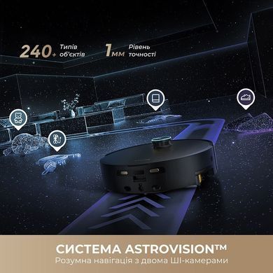 Робот-пилосос Dreame Aqua 10 Ultra Track Complete Black (RLR81CE-1-BL) [614492]