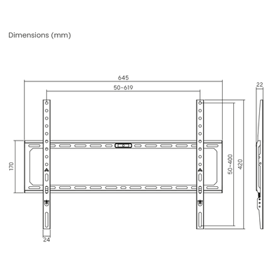 Кріплення для візуальних систем ITECH (PLB-64) [302346]