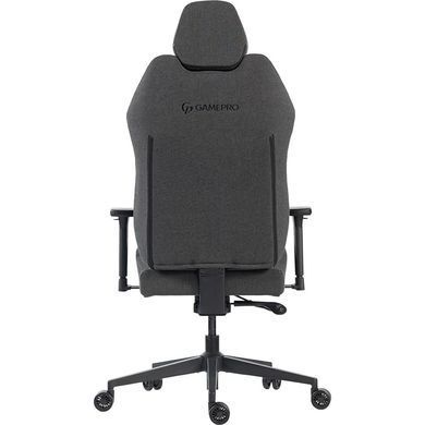 Крісло для геймерів GamePro Fabric Dark Gray (GC760DG) [617812]