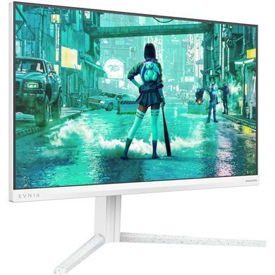 Монітор TFT 23.8" Philips 24M2N3201P, Fast IPS, 260Hz, 0,3ms, HDMI, DP, HAS, Pivot, білий (24M2N3201P/00) [405605]