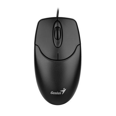 Комплект клавіатура та миша Genius KM-200, EN/UKR/RU, чорний (31330003410) [103529]